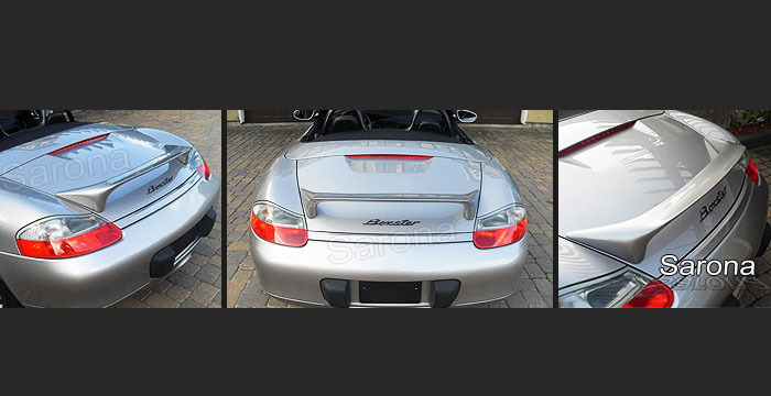 Custom Porsche Boxster Trunk Wing  Coupe (1997 - 2004) - $219.00 (Manufacturer Sarona, Part #PR-007-TW)